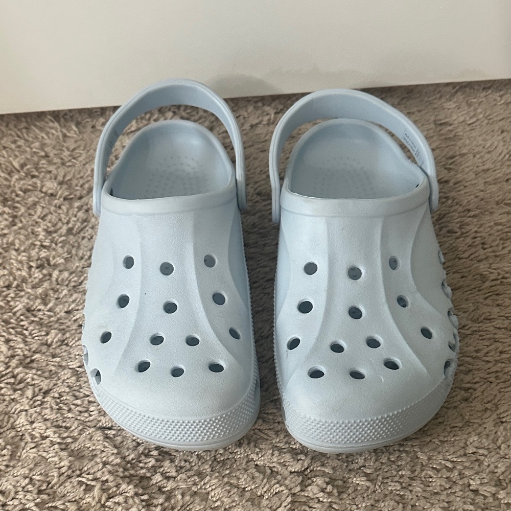 CROCS Light Blue Women's Mules